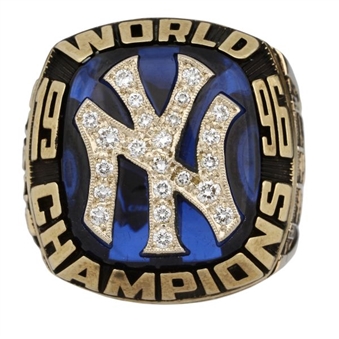 New York Yankees 1996  Darrell Evans World Series Championship Ring (Evans LOA)